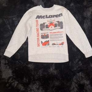 McLaren F1 MP4/2C Sweatshirt XS Gray Formula 1 Racing Team Graphic Crewneck